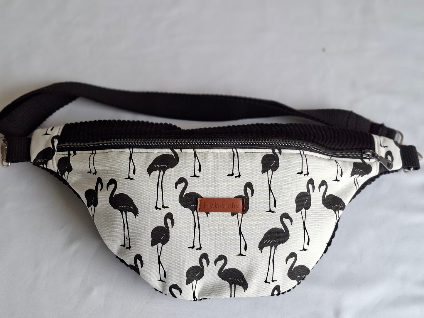 Bauchtasche M - Flamingo