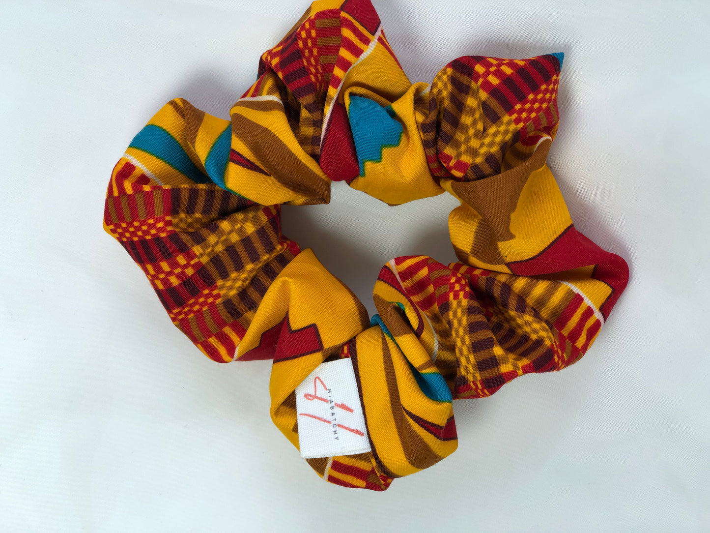 Kente glow Scrunchies