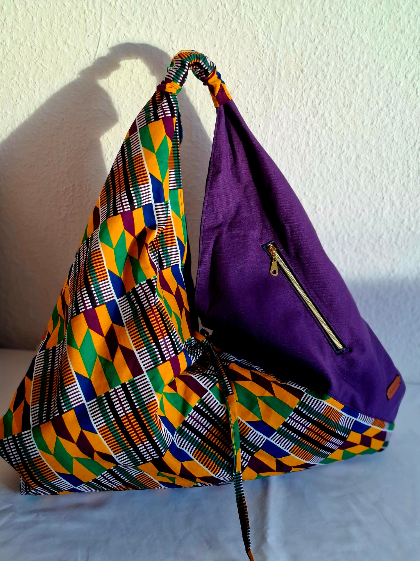 Origamihandtasche Lila , hobobag
