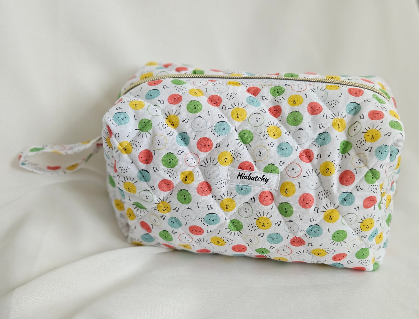 Kosmetiktasche Smiley