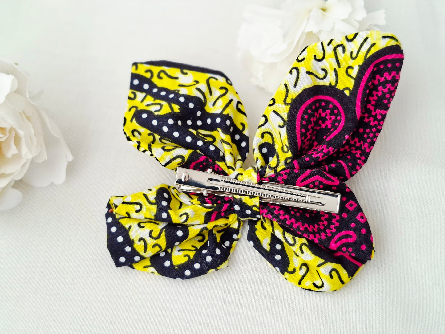 Haarspange Butterfly „Bright Tribal “
