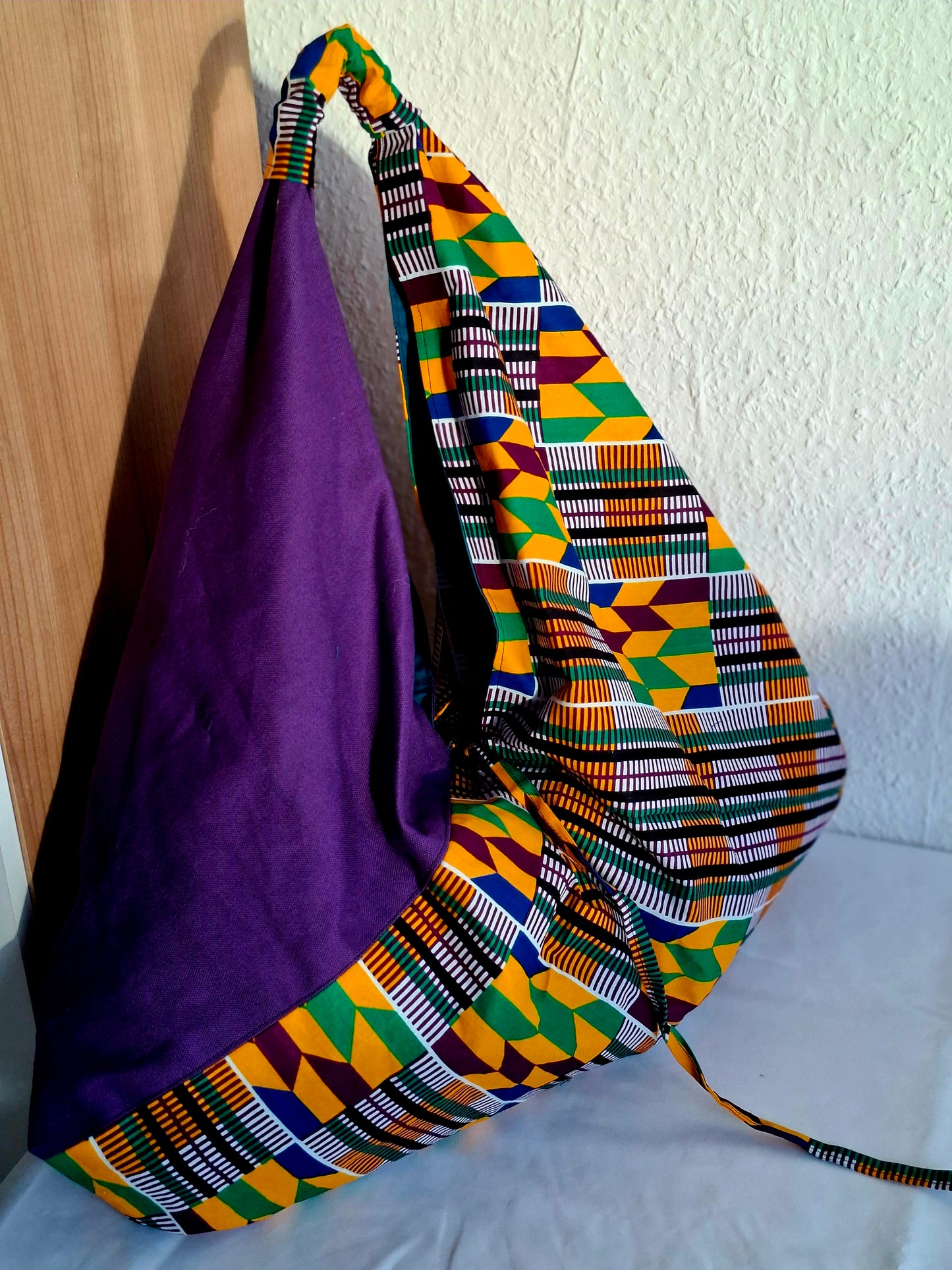 Origamihandtasche Lila , hobobag