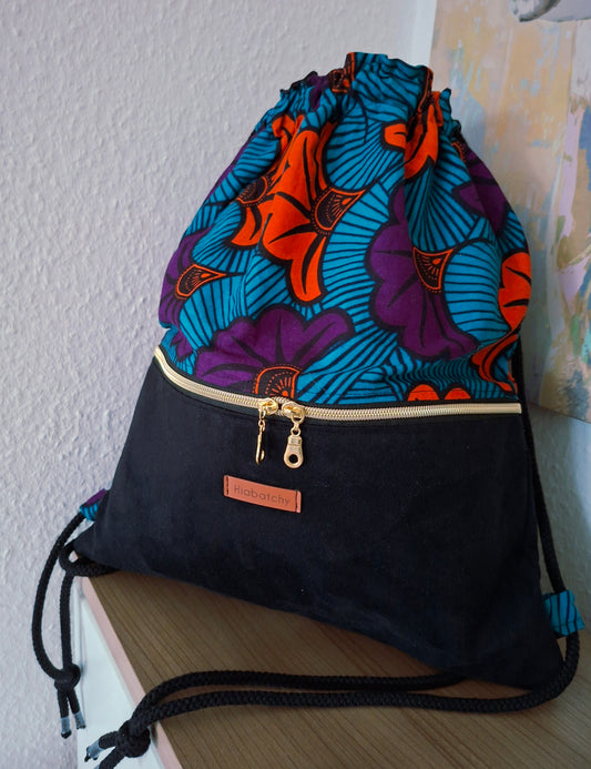 Sac de sport fleur de mariage violet