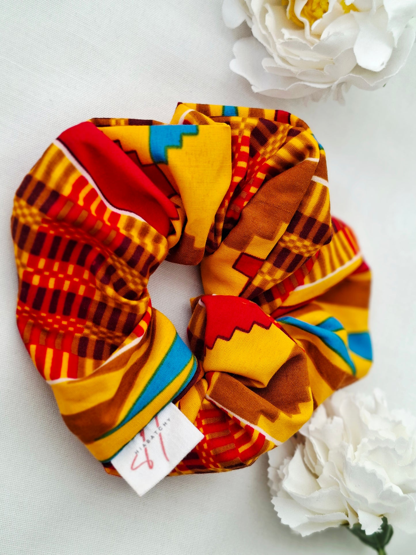 Kente glow Scrunchies